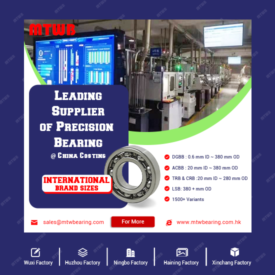 MTWB Launches New Customized Bearing Services Website to Simplify Global OEM Bearing Sourcing